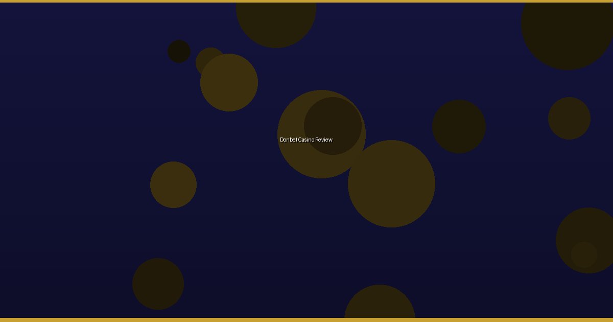 Donbet Casino Review