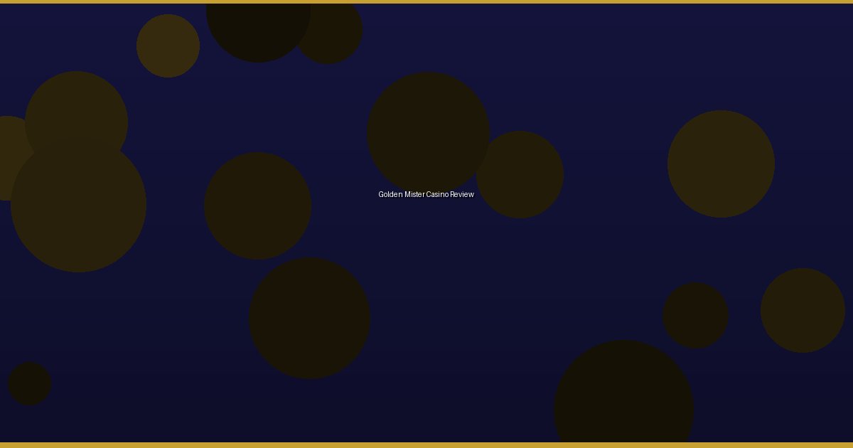 Golden Mister Casino Review